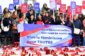 Rally Against Violence Against Women - Paris