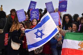 Rally Against Violence Against Women - Paris