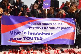 Rally Against Violence Against Women - Paris