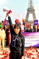 Rally Against Violence Against Women - Paris