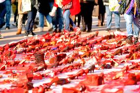 Rally Against Violence Against Women - Paris