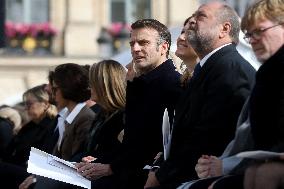 Ceremony To Seal The Right To Abortion In The Constitution - Paris