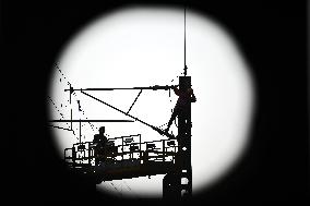 Overhead Contact Line Equipment Maintenance in Jiujiang