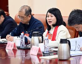 (TWO SESSIONS) CHINA-BEIJING-NPC-CPPCC-FEMALE LAWMAKERS AND POLITICAL ADVISORS (CN)