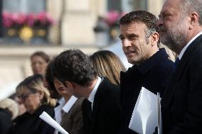 Ceremony To Seal The Right To Abortion In The Constitution - Paris