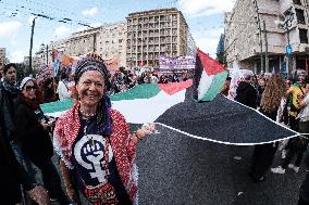 International Women's Day In Athens