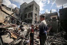 Humanitarian Aid In Gaza, Palestine