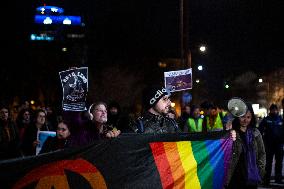 International Women's Day In Sofia, Bulgaria.