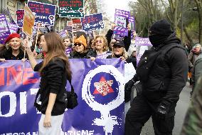 International Women Rights Day March - Paris