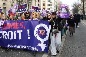 International Women Rights Day March - Paris