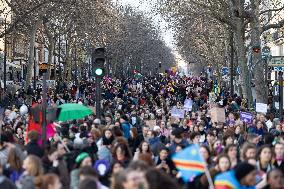 International Women Rights Day March - Paris