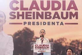 Claudia Scheinbaum On The Campaign Trail - Mexico