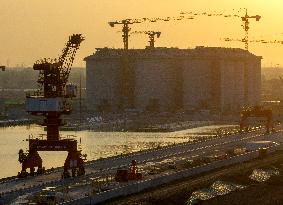 Huangma Port Construction in Huai'an