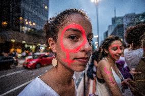 International Women's Day In Sao Paulo, Brazil