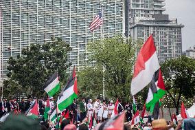 Pro-Palestinian Rally In Jakarta