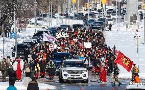 Missing Indigenous Women Protest - Winnipeg