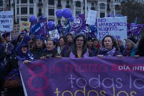 8-M Demonstration In Santander
