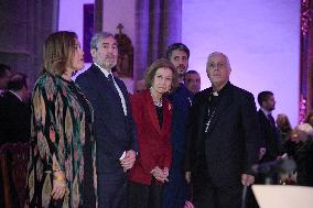 Queen Sofia Attends A Concert - Canary Islands
