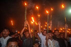 Torchlight Parade Welcoming Ramadan