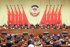 (TWO SESSIONS) CHINA-BEIJING-WANG HUNING-CPPCC NATIONAL COMMITTEE-STANDING COMMITTEE MEETING (CN)