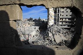 MIDEAST-GAZA-ISRAEL-STRIKES-AFTERMATH