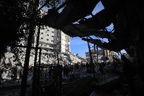 MIDEAST-GAZA-ISRAEL-STRIKES-AFTERMATH