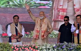 PM Narendra Modi Rally In Assam
