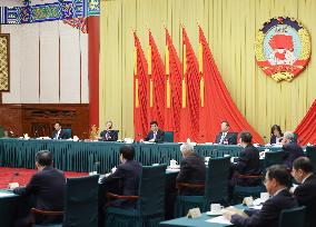 (TWO SESSIONS) CHINA-BEIJING-WANG HUNING-CPPCC NATIONAL COMMITTEE-CHAIRPERSON'S COUNCIL MEETING (CN)