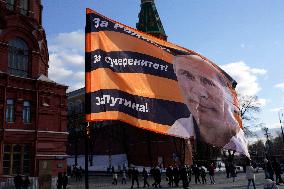 Presidential campaign in Russia - Moscow