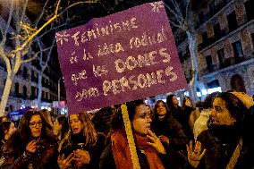 International Women's Day In Barcelona