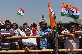 Trinamool's Poll Rally In Kolkata
