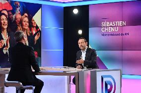 Sebastien Chenu On Dimanche En Politique - Paris