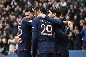 Ligue 1 match between, Paris Saint Germain " PSG and Stade de Reims.