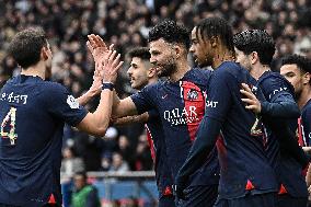 Ligue 1 match between, Paris Saint Germain " PSG and Stade de Reims.