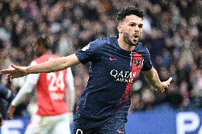 Ligue 1 match between, Paris Saint Germain " PSG and Stade de Reims.