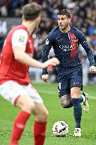 Ligue 1 match between, Paris Saint Germain " PSG and Stade de Reims.