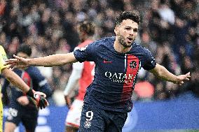 Ligue 1 match between, Paris Saint Germain " PSG and Stade de Reims.