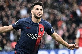 Ligue 1 match between, Paris Saint Germain " PSG and Stade de Reims.