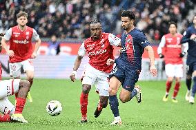 Ligue 1 match between, Paris Saint Germain " PSG and Stade de Reims.