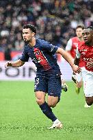 Ligue 1 match between, Paris Saint Germain " PSG and Stade de Reims.