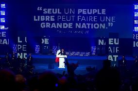 The   "Reconquete!" Party's Campaign Launch In Paris