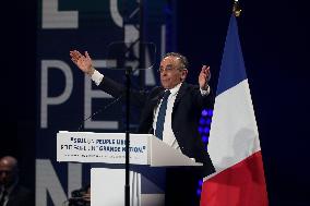 The   "Reconquete!" Party's Campaign Launch In Paris