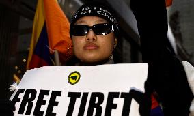 Tibetan National Uprising Day Rally In New York City