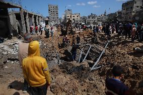 MIDEAST-GAZA-ISRAEL-STRIKES-AFTERMATH