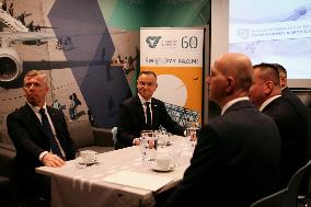 Andrzej Duda's Meeting With The Management Board Of The Association Of Regional Airports