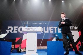 The ''Reconquete!'' Party's Campaign Launch In Paris