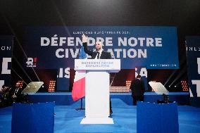 The ''Reconquete!'' Party's Campaign Launch In Paris