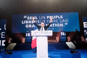 The ''Reconquete!'' Party's Campaign Launch In Paris