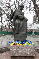 Celebration of 210th anniversary of Taras Shevchenkos birth in Dnipro