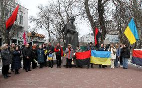Celebration of 210th anniversary of Taras Shevchenkos birth in Dnipro